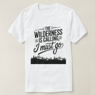 In den Wald Natur Wanderangebot T-Shirt