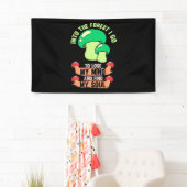 In den Wald Pilzjäger gehen Banner (Insitu)
