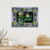 In den Wald Poster (Küche)