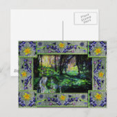 In den Wald Postkarte (Vorne/Hinten)