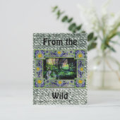 In den Wald Postkarte (Stehend Vorderseite)