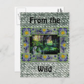 In den Wald Postkarte (Vorne/Hinten)