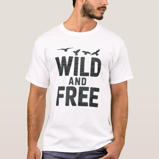 In den wilden Himmel T-Shirt (Vorderseite)