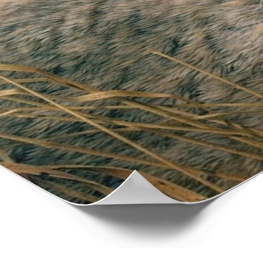 In den Wind Poster (Ecke)