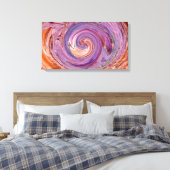 In den Wirbel Leinwanddruck (Insitu (Schlafzimmer))