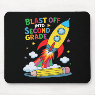 In den zweiten Schuljahr starten - Erster Schultag Mousepad