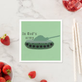 in der Armee Gottes (Panzer) Serviette (Beispiel)