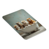 In der Badewanne lebende Tiere Magnet (Rechte Seite)