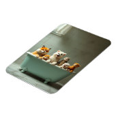 In der Badewanne lebende Tiere Magnet (Linke Seite)