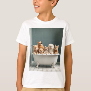 In der Badewanne lebende Tiere T-Shirt