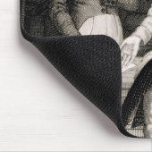 In der Bank c.1800 (Stich) Mousepad (Ecke)