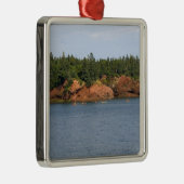 In der Bay of Fundy in St. Silbernes Ornament (Rechts)
