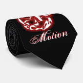 In der Bewegungs-Krawatte Krawatte (Gerollt)
