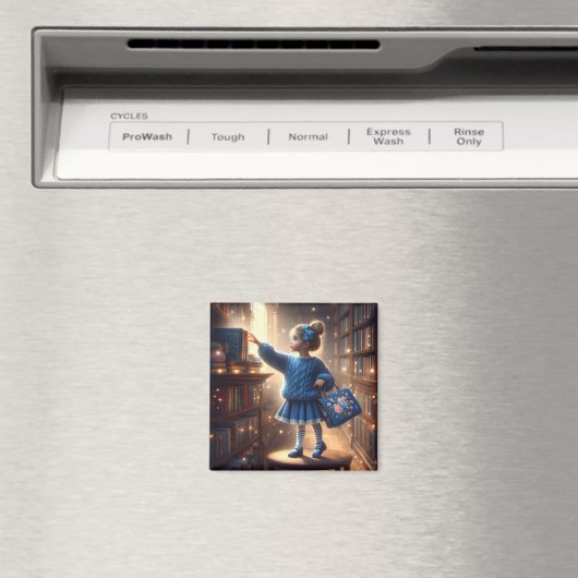 In der Bibliothek - Blue Magnet (In Situ (Geschirrspüler))