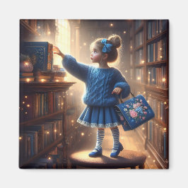 In der Bibliothek - Blue Magnet