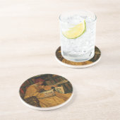 In der Bibliothek Getränkeuntersetzer (Seite)