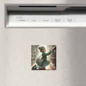 In der Bibliothek - Green Magnet (In Situ (Geschirrspüler))