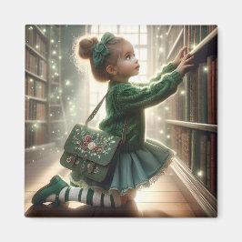 In der Bibliothek - Green Magnet