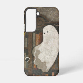 In der Bibliothek ist ein Poltergeist Samsung Galaxy Hülle