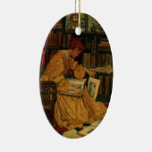 In der Bibliothek Keramikornament (Rechts)