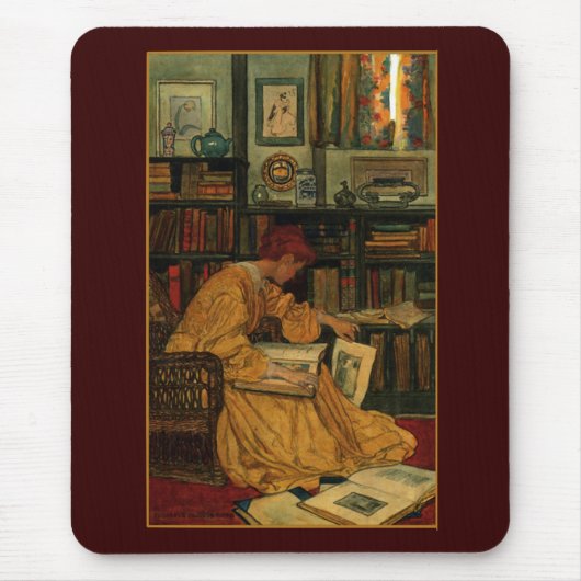 In der Bibliothek Mousepad (Vorne)