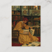 In der Bibliothek Visitenkarte (Vorderseite)