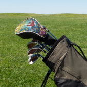 In der Blase fallen Golf Headcover (In SItu)