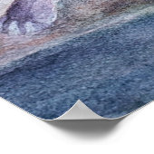 In der Bleischildkröte Poster (Ecke)