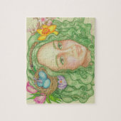 In der Blüte Puzzle (Vertikal)