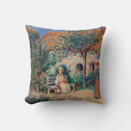 In der Bretagne Frankreich Renoir Malerei Kissen