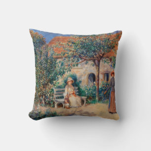In der Bretagne Frankreich Renoir Malerei Kissen