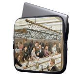 In der Bucht Abendessen-Zeit - ein Laptopschutzhülle (Vorderseite Links)