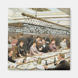 In der Bucht Abendessen-Zeit - ein Magnet