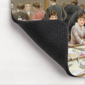 In der Bucht Abendessen-Zeit - ein Mousepad (Ecke)