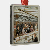 In der Bucht Abendessen-Zeit - ein Silbernes Ornament (Rechts)