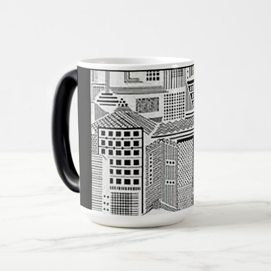 In der City Morphing Tasse (Vorderseite Links)