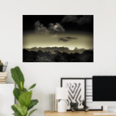 In der Cloud aufbewahrt Poster (Heimbüro)