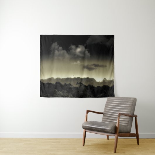 In der Cloud aufbewahrt. Wandteppich (Beispiel (Horizontal))