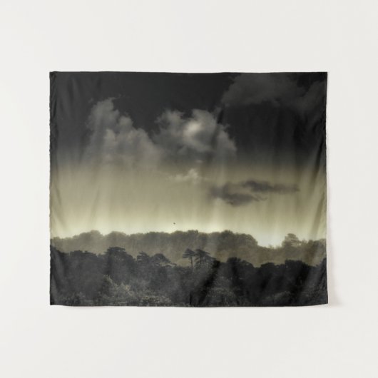 In der Cloud aufbewahrt. Wandteppich (Vorderseite (Horizontal))