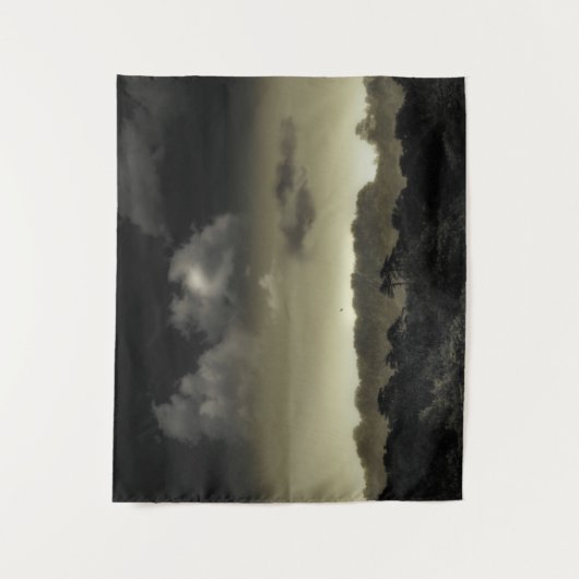 In der Cloud aufbewahrt. Wandteppich (Vorderseite)