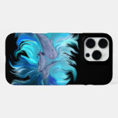 In der Delfinschule iPhone Hülle (Rückseite (Horizontal))