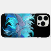 In der Dolphin-Schule Case-Mate iPhone Hülle (Rückseite (Horizontal))