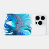 In der Dolphin-Schule iPhone Hülle (Rückseite (Horizontal))