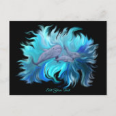 In der Dolphin-Schule Postkarte (Vorderseite)