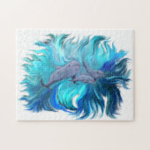 In der Dolphin-Schule Puzzle (Horizontal)