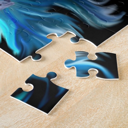 In der Dolphin-Schule Puzzle (Seite)