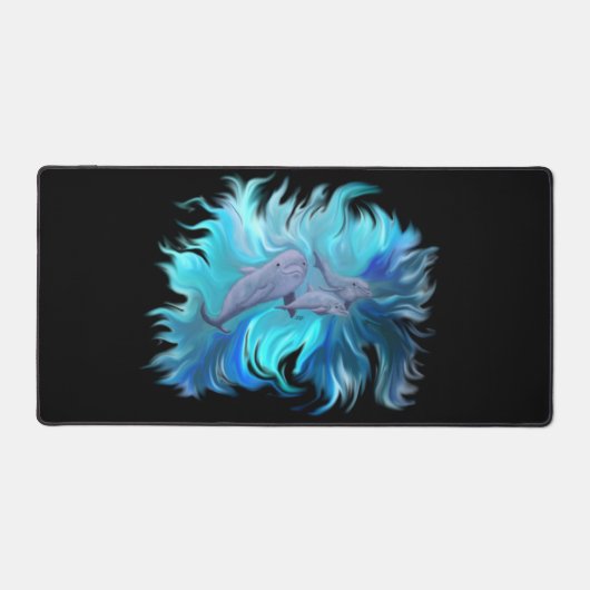 In der Dolphin-Schule Schreibtischunterlage (Vorderseite)