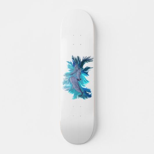 In der Dolphin-Schule Skateboard (Vorne)