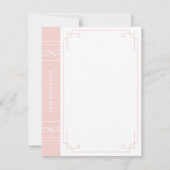 In der Druckbranche - Bubblegum Mitteilungskarte (Vorderseite)