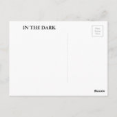 In der dunklen Kunst Postkarte (Rückseite)